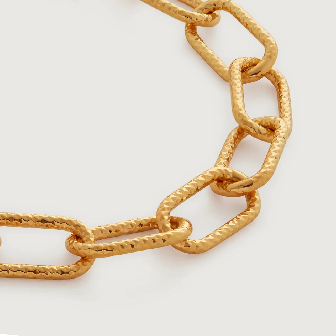 Textured Chunky Necklace - Image 4